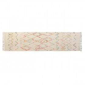 Tappeto DKD Home Decor 60 x 240 x 0,7 cm Poliestere Multicolore Rombos