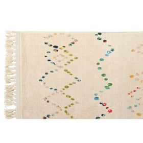 Tappeto DKD Home Decor 60 x 240 x 0,7 cm Poliestere Multicolore Rombos