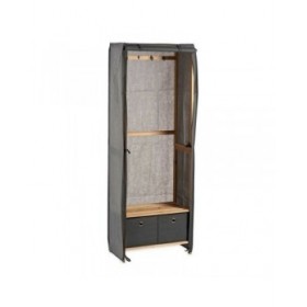 Appendiabiti Kipit MH18002H Grigio Legno 31,5 x 58 x 168 cm