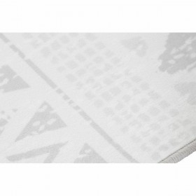 Tappeto DKD Home Decor Grigio Bianco Ikat (120 x 180 x 0,4 cm)
