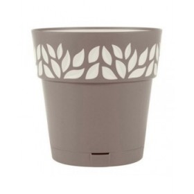 Vaso Autoirrigante Stefanplast 3920111 Marrone Beige Plastica 19 x 19 x 19 cm