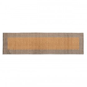 Tappeto DKD Home Decor Giallo (60 x 240 x 0,7 cm)
