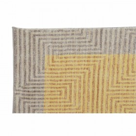 Tappeto DKD Home Decor Giallo (160 x 230 x 0,7 cm)