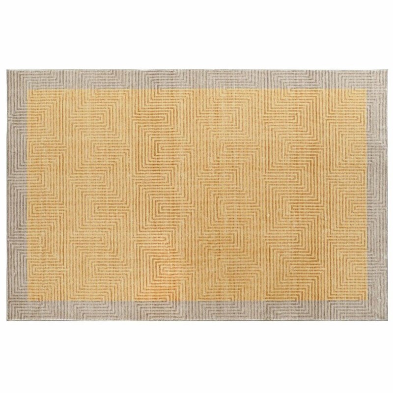 Tappeto DKD Home Decor Giallo 200 x 290 x 0,7 cm
