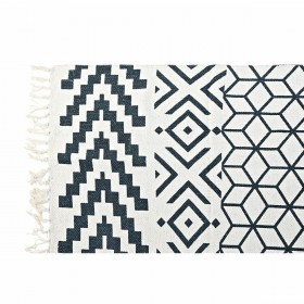 Tappeto DKD Home Decor Grigio Bianco (160 x 230 x 1 cm)