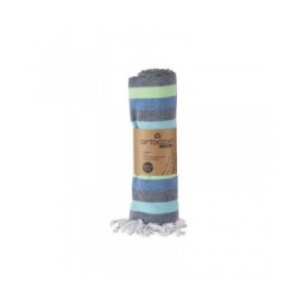 Foulard Multiuso Righe Verde