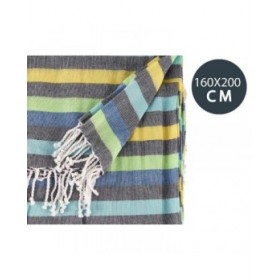 Foulard Multiuso Righe Verde