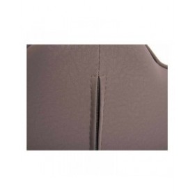 Poltrona Viola Conchiglia Ecopelle Acciaio (53 x 88 x 67 cm)