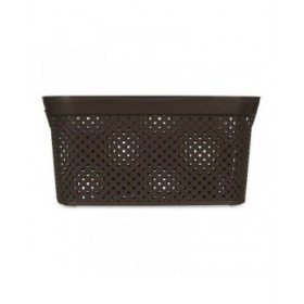 Cesto Kipit 081057-4 Marrone Plastica 10 L 24 x 17 x 35 cm