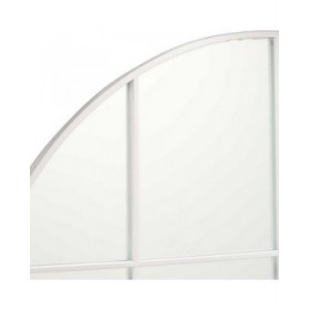 Specchio da parete Rotondo Metallo Bianco (100 x 2,5 x 100 cm)