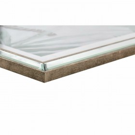 Quadro DKD Home Decor 40 x 1,6 x 60 cm Uccelli Mediterraneo (3 Pezzi)