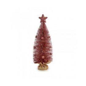 Albero di Natale con Stella Krist+ FG20-19WS072 Rosa 13 x 41 x 13 cm