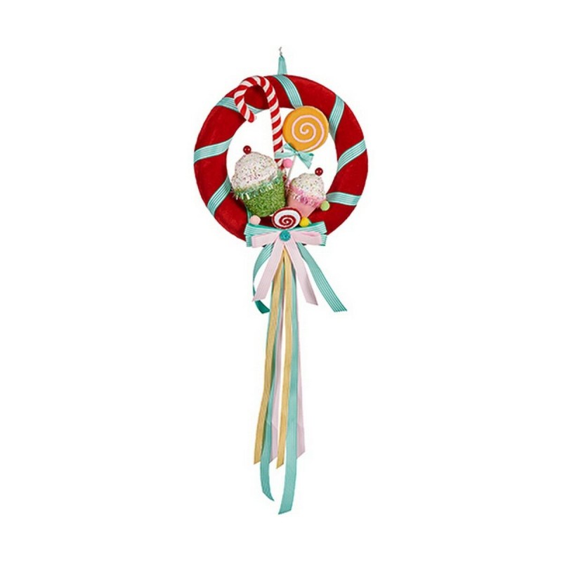 Ghirlanda di Natale Krist+ 64814936 Multicolore Sintetico 40 x 12 x 42 cm