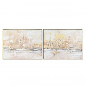 Quadro DKD Home Decor 80 x 3,5 x 60 cm New York Loft (2 Unità)