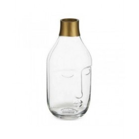 Vaso Viso Trasparente Vetro (11 x 24,5 x 12 cm)