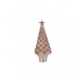 Albero di Natale Krist+ 18CH309/IRIDESCENT Rosa polipropilene Plastica Iridescente 21,5 x 51 x 21,5 cm