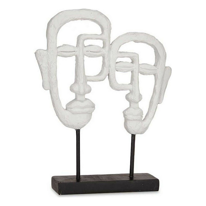 Statua Decorativa Viso Bianco Poliresina (27 x 32,5 x 10,5 cm)