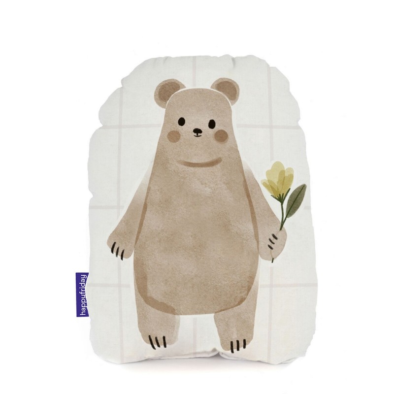 Cuscino HappyFriday HF Mini Multicolore Orso 40 x 30 cm