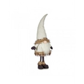 Statua Decorativa Bianco Folletto 14 x 70 x 22 cm