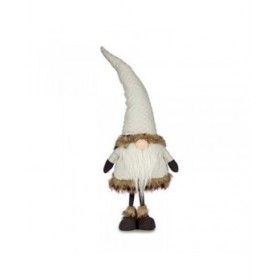 Statua Decorativa Bianco Folletto 19 x 90 x 27 cm