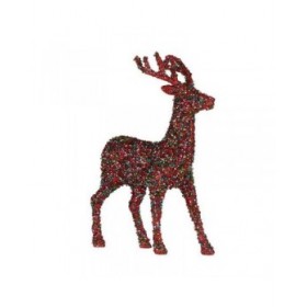 Decorazione Medio Renna Plastica Multicolore (15 x 45 x 30 cm)