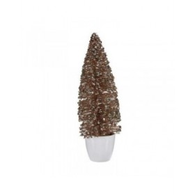Albero di Natale Medio 10 x 33 x 10 cm Menta Plastica champagne