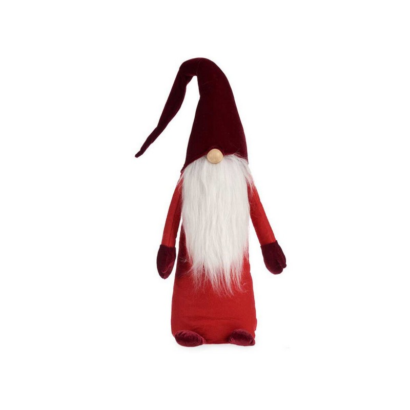 Statua Decorativa Krist+ D120-038F/6 Bianco Rosso Gnomo 20 x 100 x 25 cm