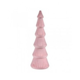 Albero di Natale 12 x 34,5 x 12 cm Rosa Legno