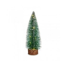 Albero di Natale Verde Legno Metallo Plastica 10 x 25 x 10 cm