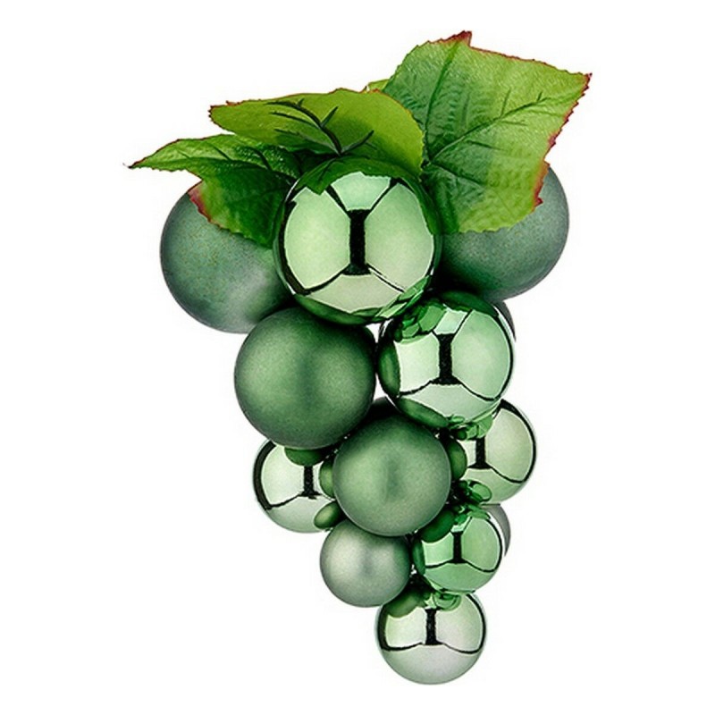 Palla di Natale Krist+ 01848 Verde Plastica Uva