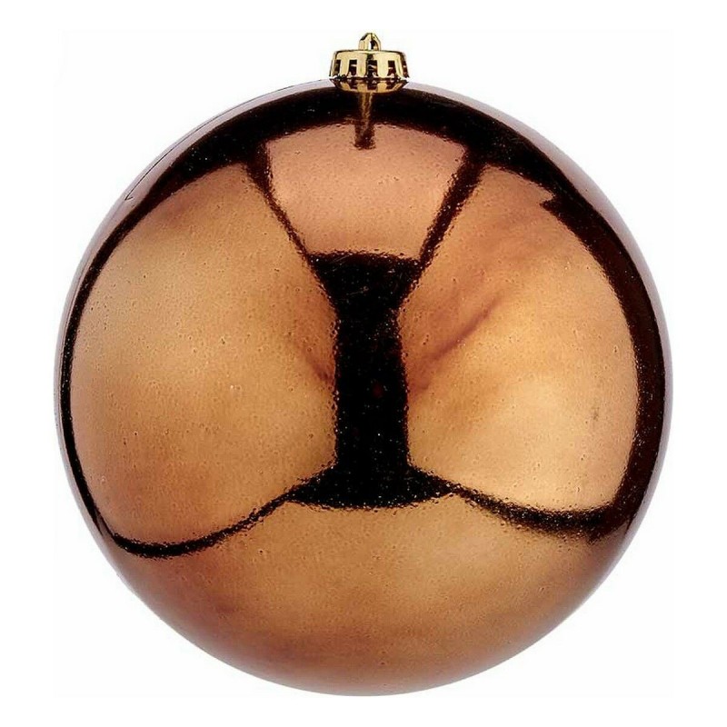 Palla di Natale Krist+ 00839 Marrone Plastica Ø 20 cm