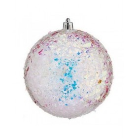 Palle di Natale Krist+ 00989-7 Argentato Ø 10 cm 6 Unità