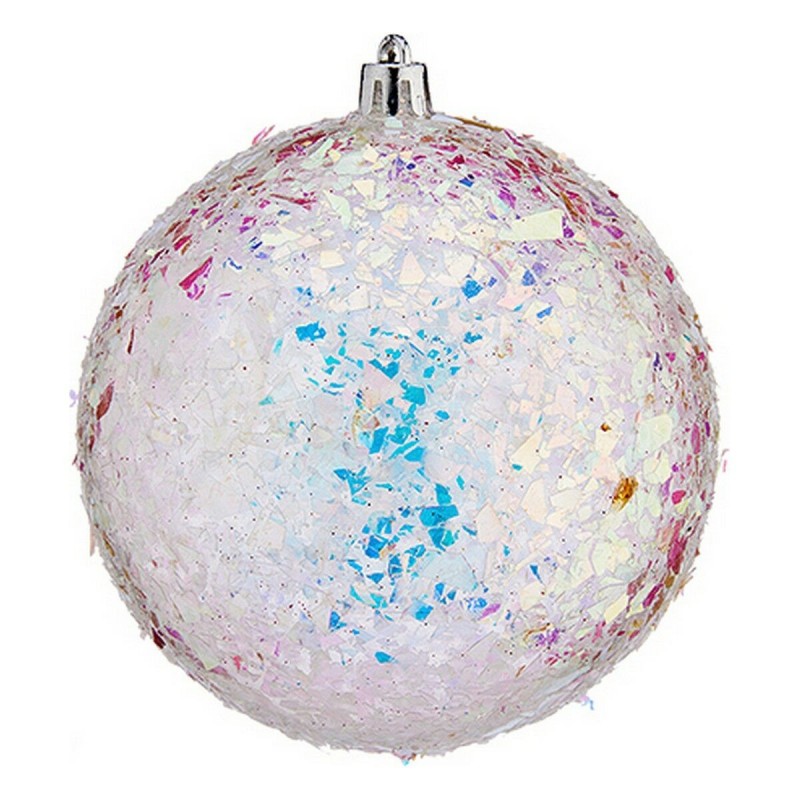 Palle di Natale Krist+ 00989-7 Argentato Ø 10 cm 6 Unità