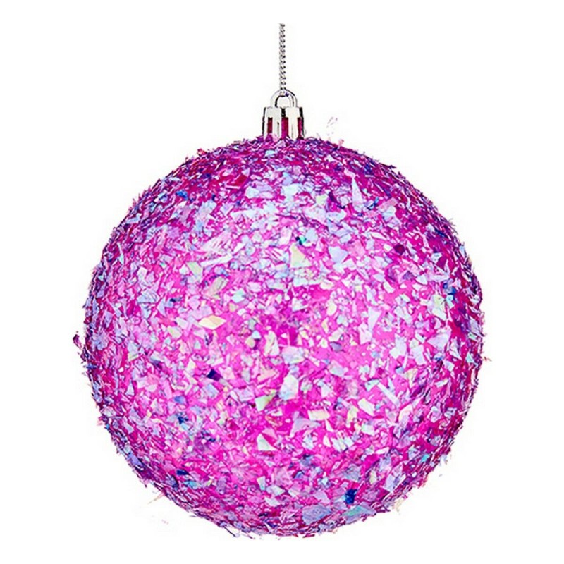 Palle di Natale Krist+ 00989-8 Viola Ø 10 cm 6 Unità