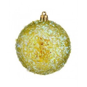 Palle di Natale Krist+ 00990-4 Verde Plastica Ø 8 cm 6 Unità