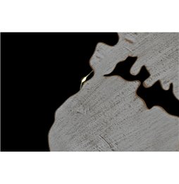Statua Decorativa DKD Home Decor Dorato Piume 25 x 1 x 77 cm