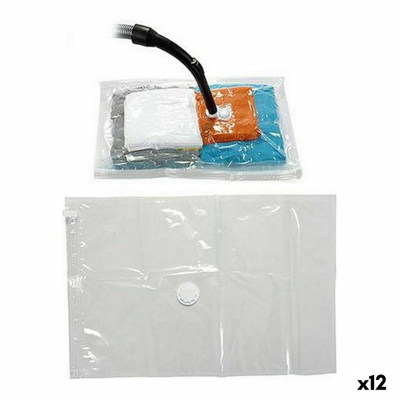 Sacchetti sottovuoto Kipit 54204 Trasparente Plastica 60 x 80 cm (12 Unità)
