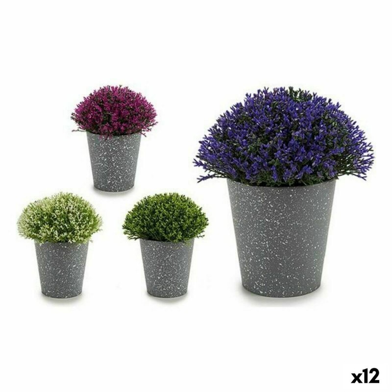 Pianta Decorativa Ibergarden A18124-91 Plastica 14 x 15 x 14 cm (12 Unità)