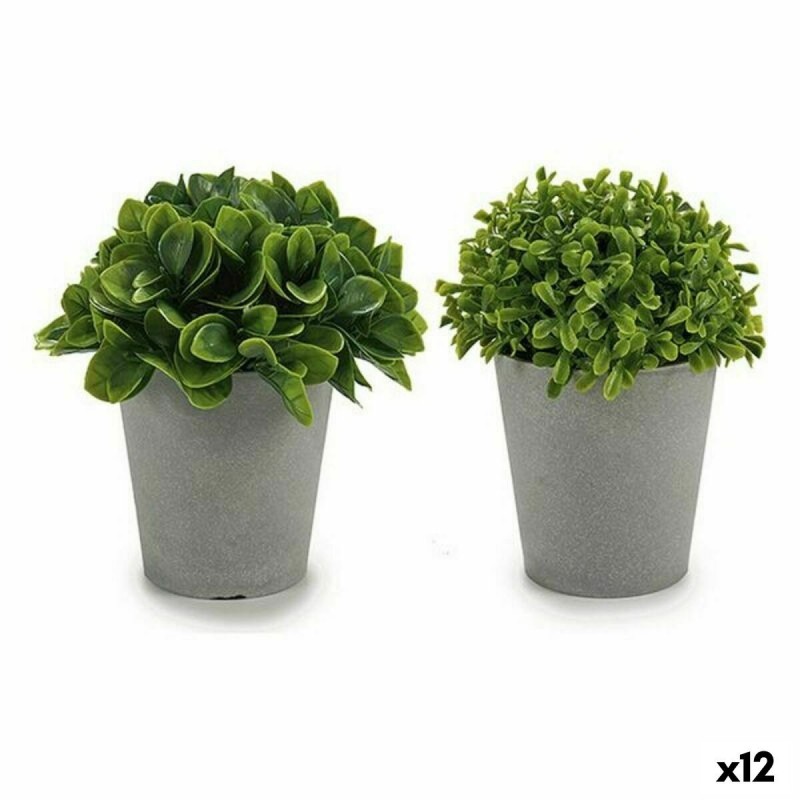 Pianta Decorativa Ibergarden A18124-128-1 Plastica 13 x 17 x 13 cm (12 Unità)
