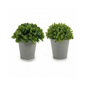 Pianta Decorativa Ibergarden A18124-128-1 Plastica 13 x 17 x 13 cm (12 Unità)