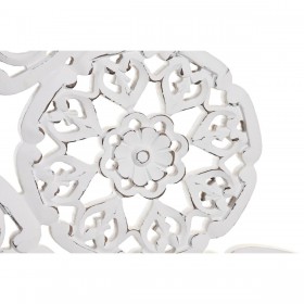 Decorazione da Parete DKD Home Decor Bianco Legno MDF (120 x 1,5 x 70 cm)