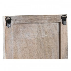 Decorazione da Parete DKD Home Decor Specchio Albero Bianco Legno MDF (45 x 2,5 x 65 cm)