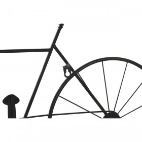 Statua Decorativa DKD Home Decor 78 x 2,5 x 45 cm Bicicletta Vintage (2 Unità)