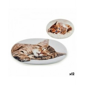 Tappeto Gatto 46 x 0,5 x 67 cm Grigio (12 Unità)