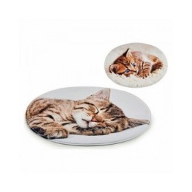 Tappeto Gatto 46 x 0,5 x 67 cm Grigio (12 Unità)