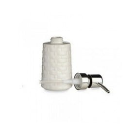 Dispenser di Sapone Berilo J912-A-BLANCO Bianco Argentato Ceramica 150 ml (6 Unità)