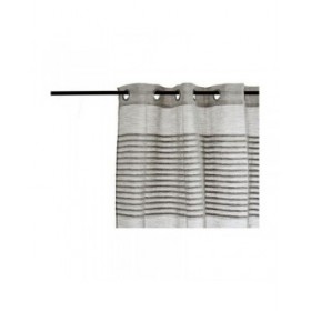 Tenda Righe Grigio scuro 6 Unità (140 x 0,1 x 260 cm)