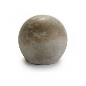 Statua Decorativa Grigio Cemento Sfera (10 x 10 x 10 cm) (12 Unità)