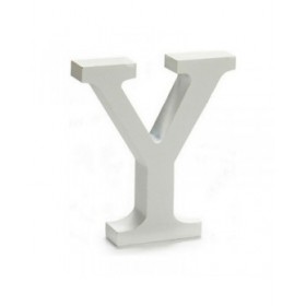 Lettera Pincello Y Bianco 2 x 16 x 14,5 cm (24 Unità)