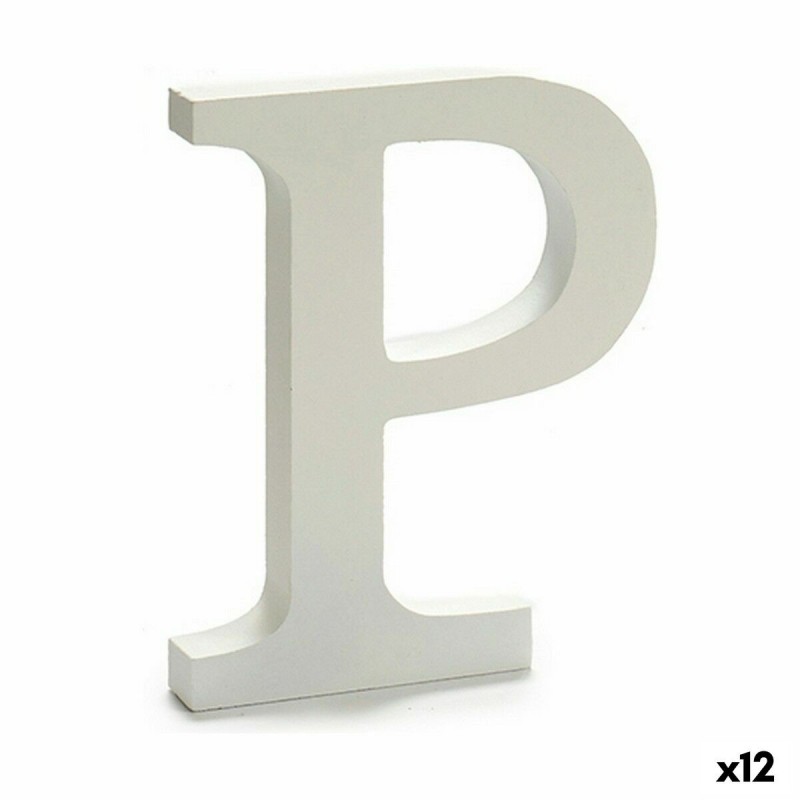 Lettera Pincello P 1,8 x 21 x 17 cm (12 Unità)